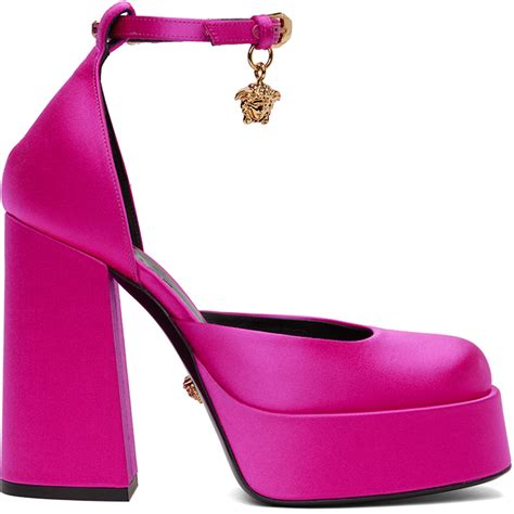 versace tacchi rosa|versace shoes for women.